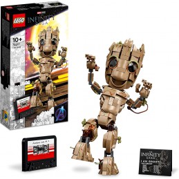 LEGO 76217 Marvel Yo Soy Groot Guardianes de la Galaxia