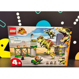 LEGO 76944 Jurassic World Fuga Dinosaurio T-Rex