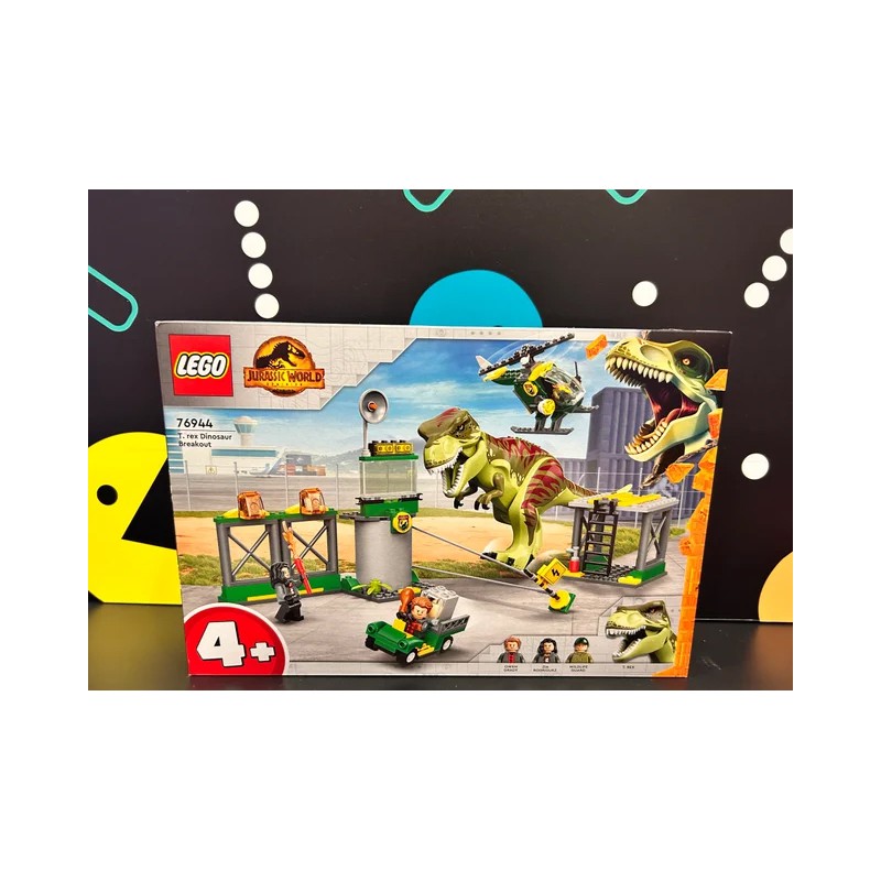 LEGO 76944 Jurassic World Fuga Dinosaurio T-Rex