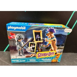 PLAYMOBIL Scooby DOO 70709 Aventura con Black Knight