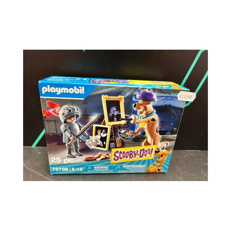 PLAYMOBIL Scooby DOO 70709 Aventura con Black Knight