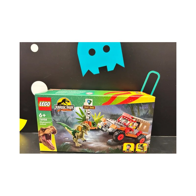 LEGO 76958 Jurassic Park Emboscada al Dilofosaurio