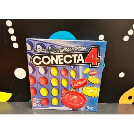 Juego de mesa conecta 4 de hasbro.