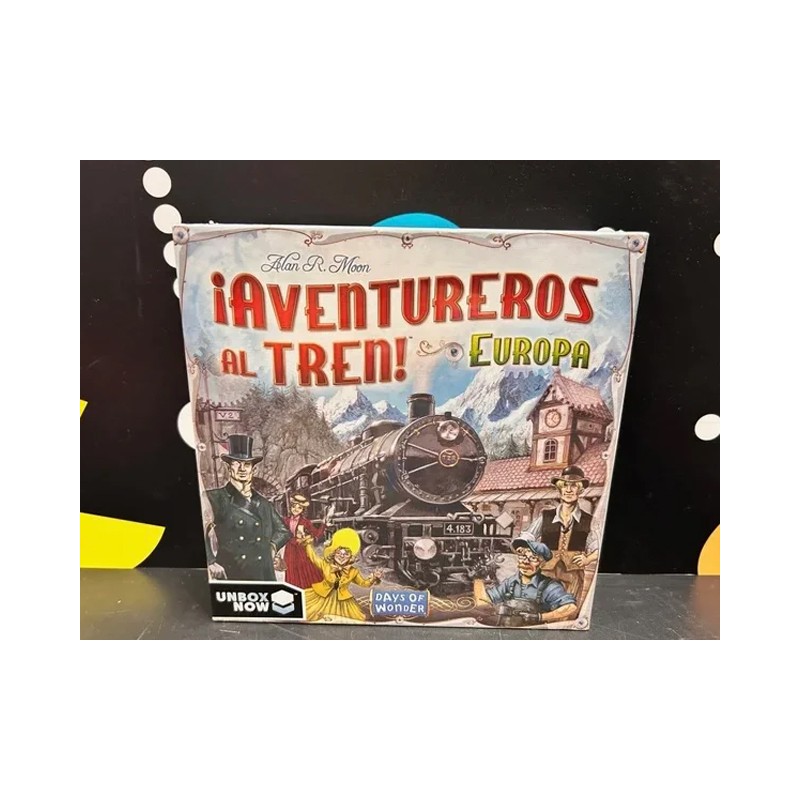 ¡Aventureros al Tren! Europa. Juego de Mesa