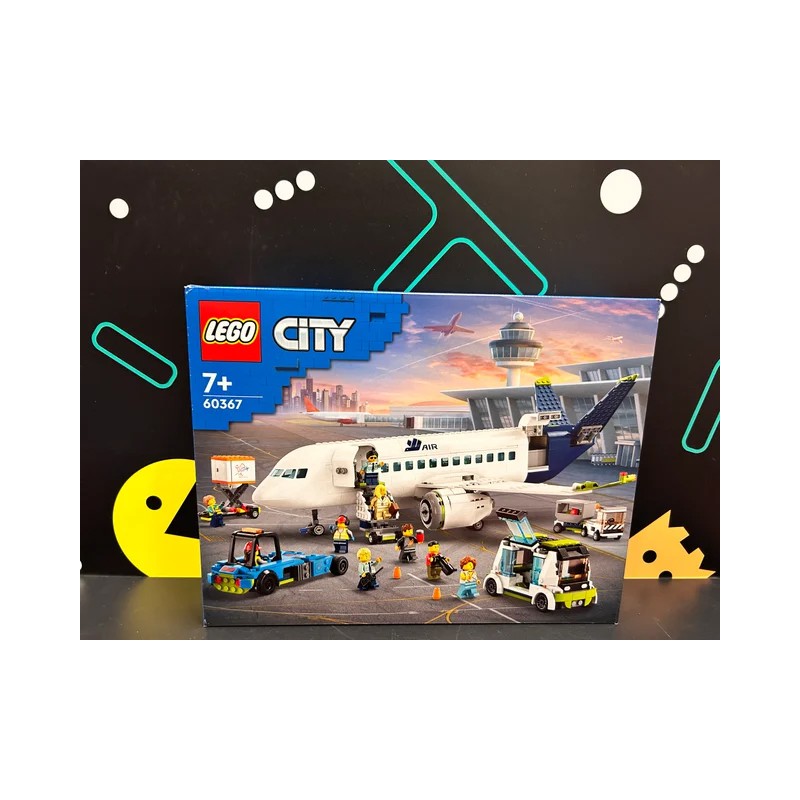 Lego 60367 city avión de pasajeros