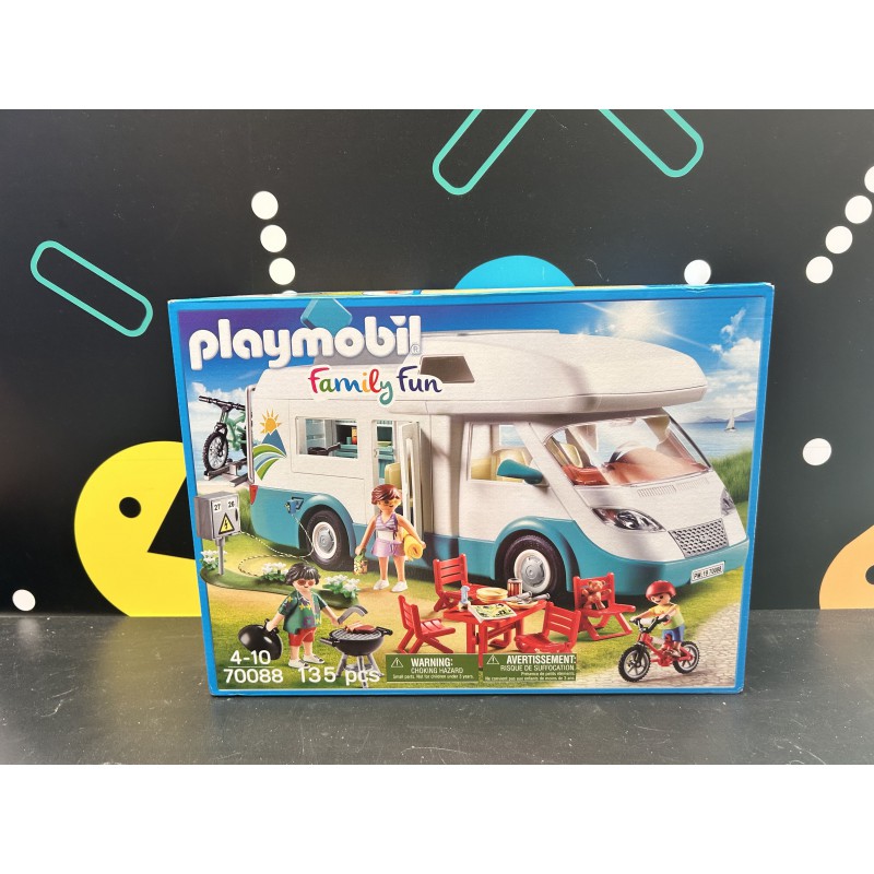PLAYMOBIL Family Fun 70088 Caravana de Verano PLAYMOBIL Family Fun 70088 Caravana de Verano