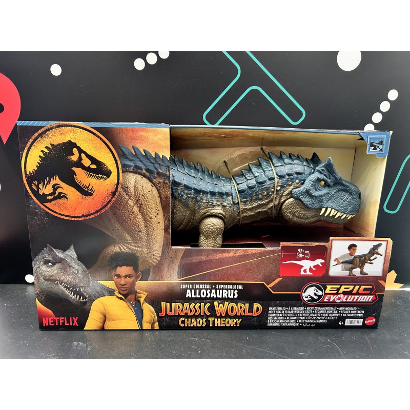 Jurassic World Allosaurus Colosal de Mattel