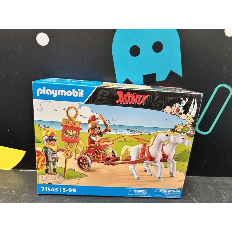 PLAYMOBIL Asterix 71543 Cuadriga Romana