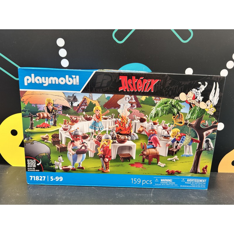 PLAYMOBIL 71827 Asterix El festín del Pueblo