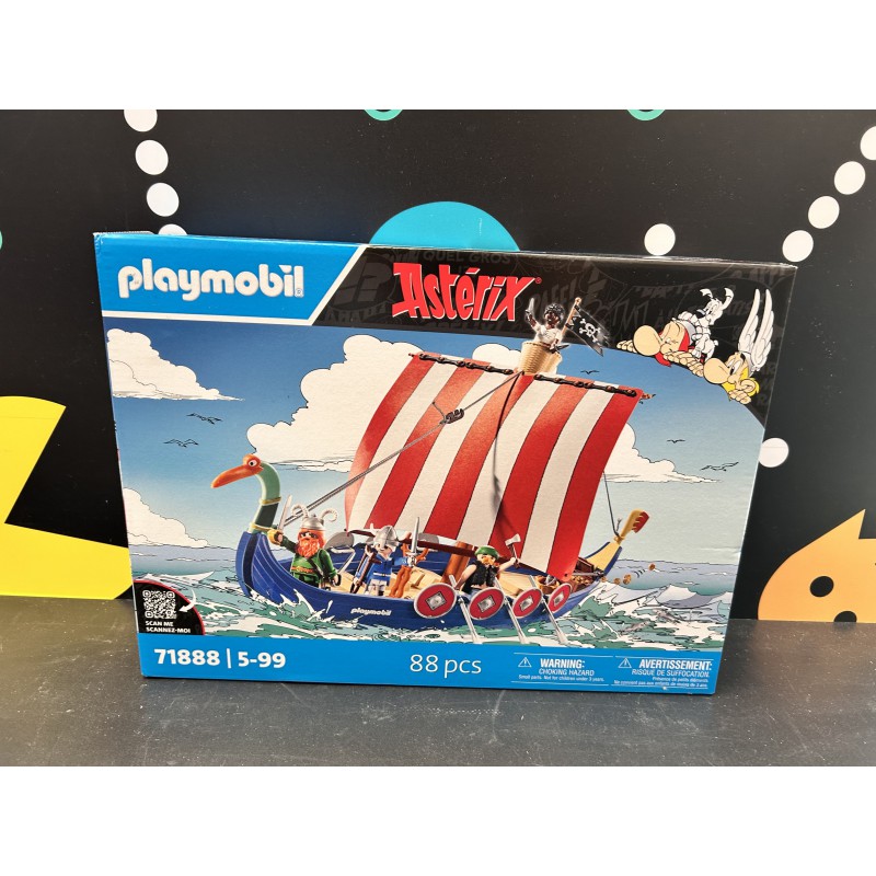 PLAYMOBIL 71888 Asterix Barco Pirata