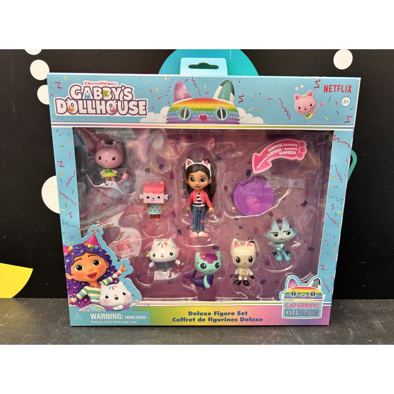 LA CASA DE MUÑECAS DE GABBY SET DE 7 FIGURAS LA CASA DE MUÑECAS DE GABBY SET DE 7 FIGURAS
