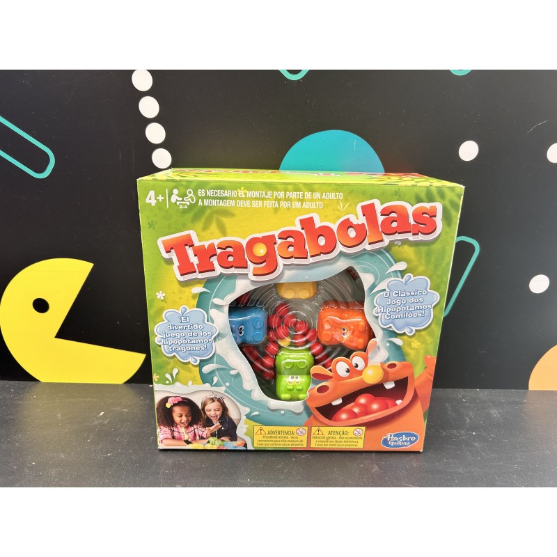 Hasbro Gaming Tragabolas Juego de Mesa de Hipopótamos
