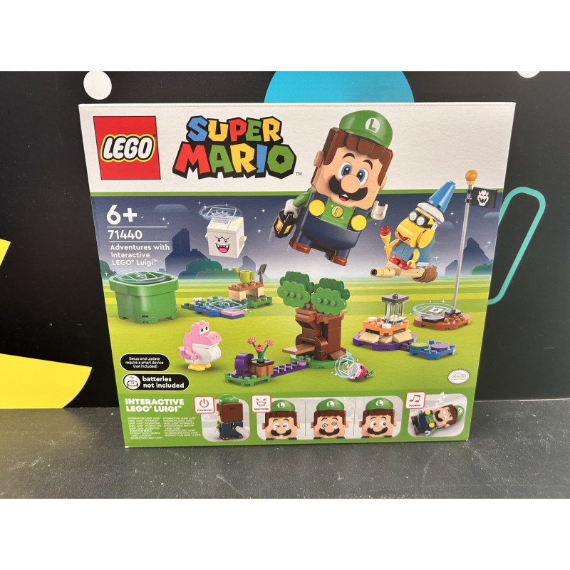 LEGO Super Mario 71440 Aventuras Interactivas Luigi