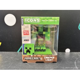 Lámpara Creeper Minecraft...