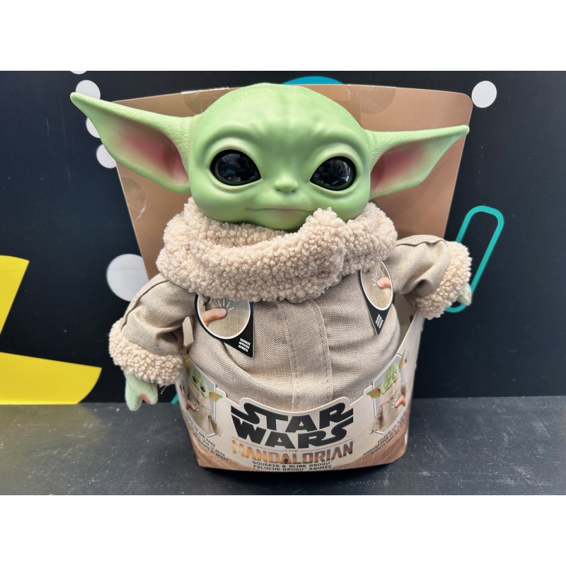 Star Wars The Mandalorian Peluche Grogu cuerpo blandito,