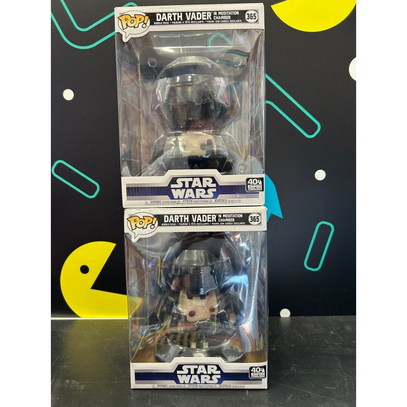 2 unidades Funko 365 Darth Vader In Meditation Chamber 2 unidades Funko 365 Darth Vader In Meditation Chamber