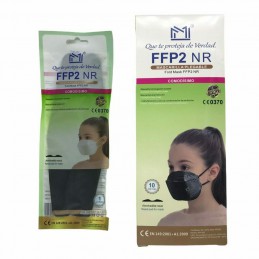 MASCARILLAS INFANTIL FFP2 BOCA PEZ NEGRAS
