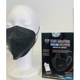 MASCARILLA FFP3 ULTRA PLUS + SEGURIDAD NEGRA